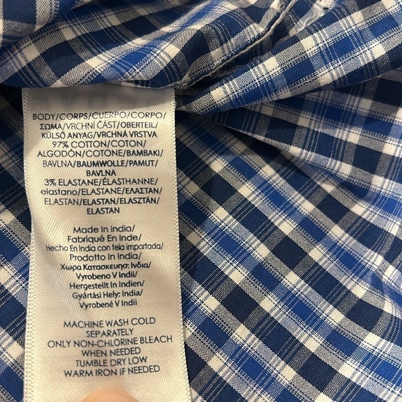 Chaps Stretch Poplin 2XLT - Picture 10 of 14